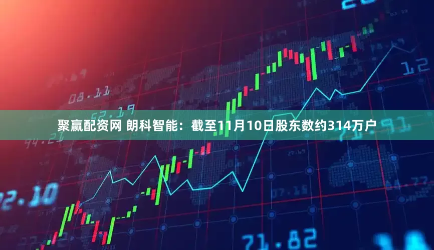聚赢配资网 朗科智能：截至11月10日股东数约314万户